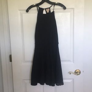 MOSSIMO SUPPLY CO BLACK A LINE DRESS